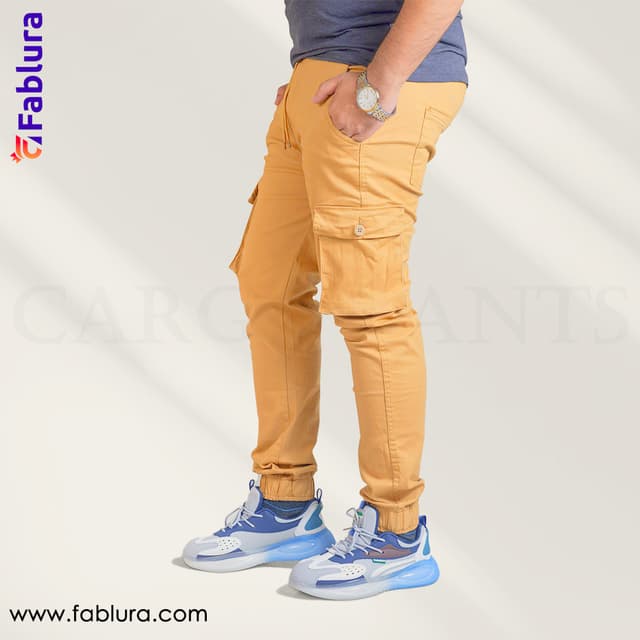 Premium Cargo Pant - Khaki color