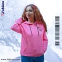 Woman Premium Hoodie-Pink color