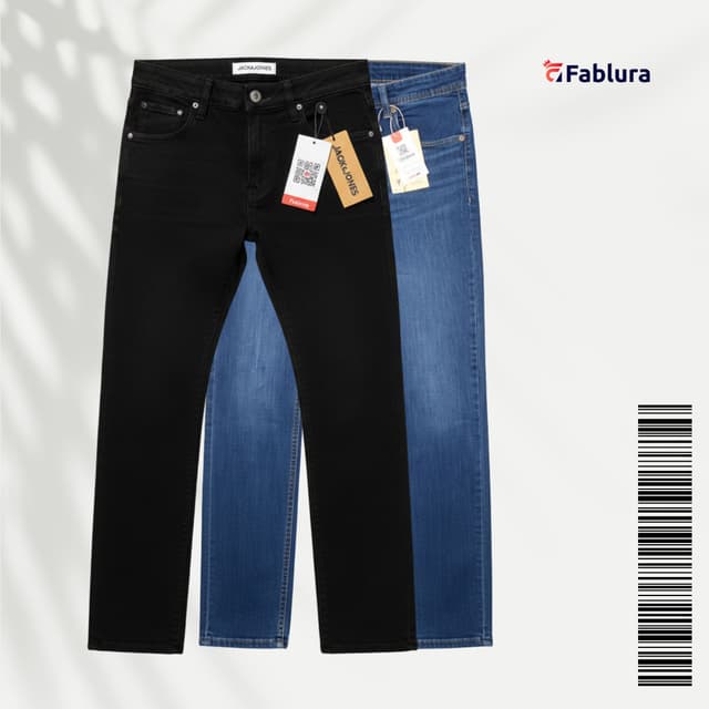 Jeans Combo- Black & Deep Blue